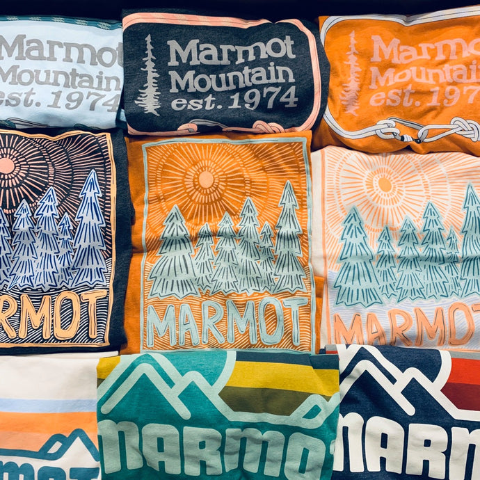 一件再生的衣服 LOGO T X Marmot UpCycle